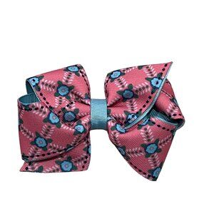 Matilda Jane Brainiac Blue/Pink Science Hairbow Hair Clip 2018 Choose your Path